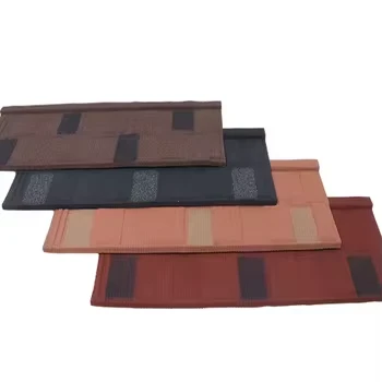 Hot Selling Stone Coated Metal Roof Tiles in Russia best